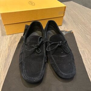 Tod's Dark Suede Men's Loafers